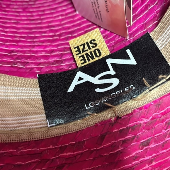 Anthropologie ASN High straw bucket Elegant Pink Women\'s Hat main image 6